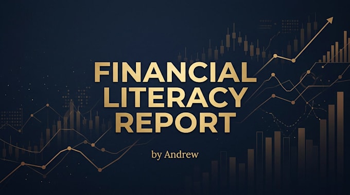 create your personal financial literacy report