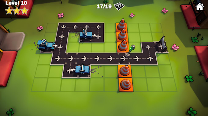 develop a 2d 3d game prototype for mobile video game in unity