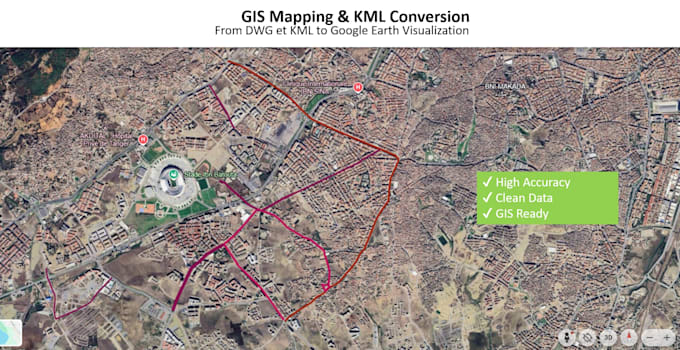 create topographic maps, gis mapping and autocad plans
