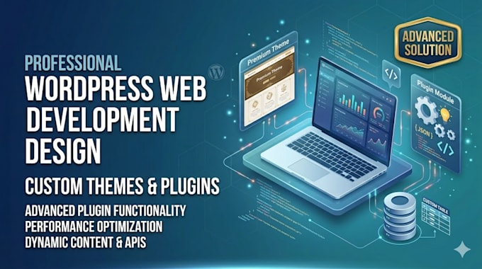 design and develop a wordpress website with a custom theme and plugin