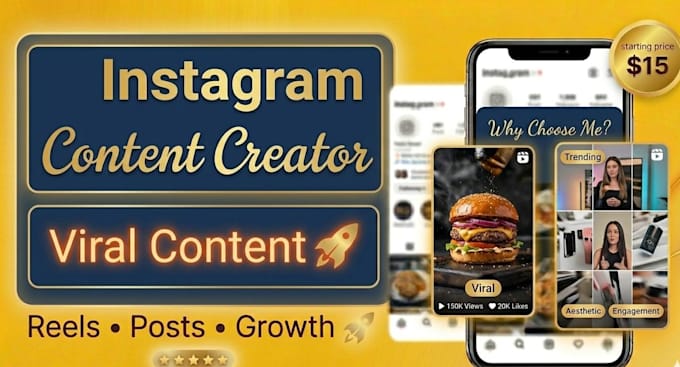create aesthetic instagram posts and content for your brand