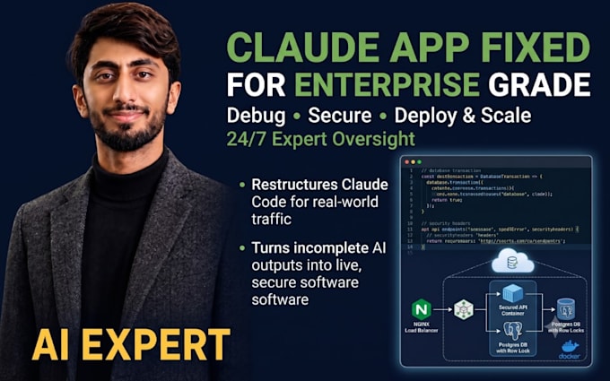 fix and deploy your claude code and python backend
