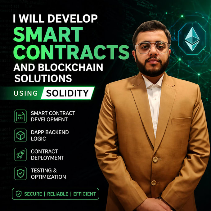 build secure web3 solidity smart contract erc20,721,1155 ,staking ,minting dapp