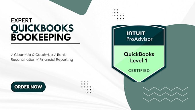be your expert quickbooks online bookkeeper