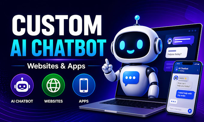 develop custom ai chatbots for websites and apps