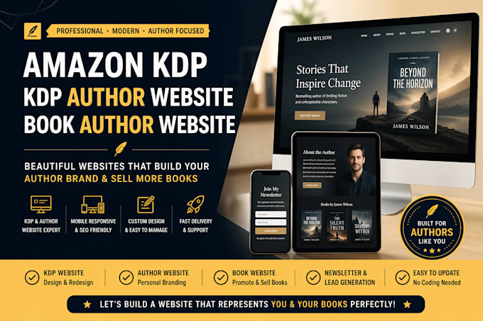 amazon kdp website, kdp author website, book author website