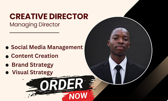 creative director design brand identity strategy social media