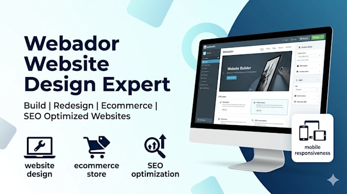 build webador website design webador redesign webador website development