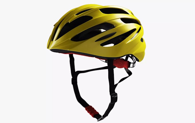 create realistic 3d bicycle helmet custom 3d helmet for product use