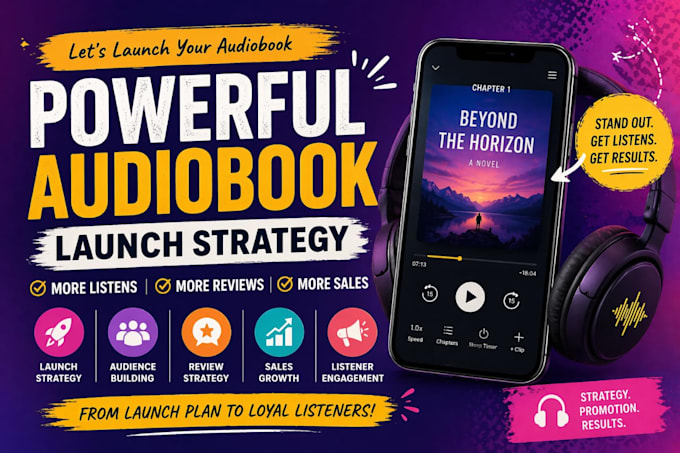 set up a high converting audiobook email marketing campaign