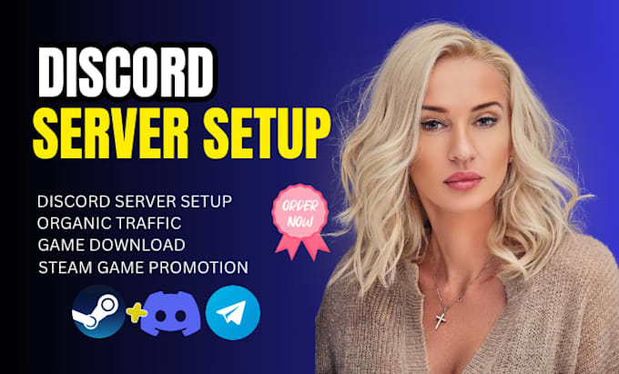 setup a professional custom discord server