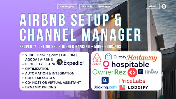 setup and optimize airbnb listing vrbo booking com lodgify ownerez guesty