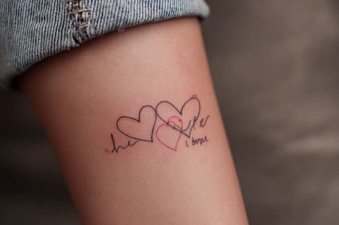 design elegant minimalist fine line tattoo illustrations