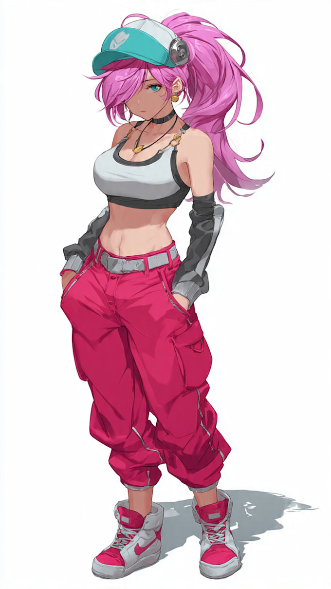 draw oc or fanart in anime style