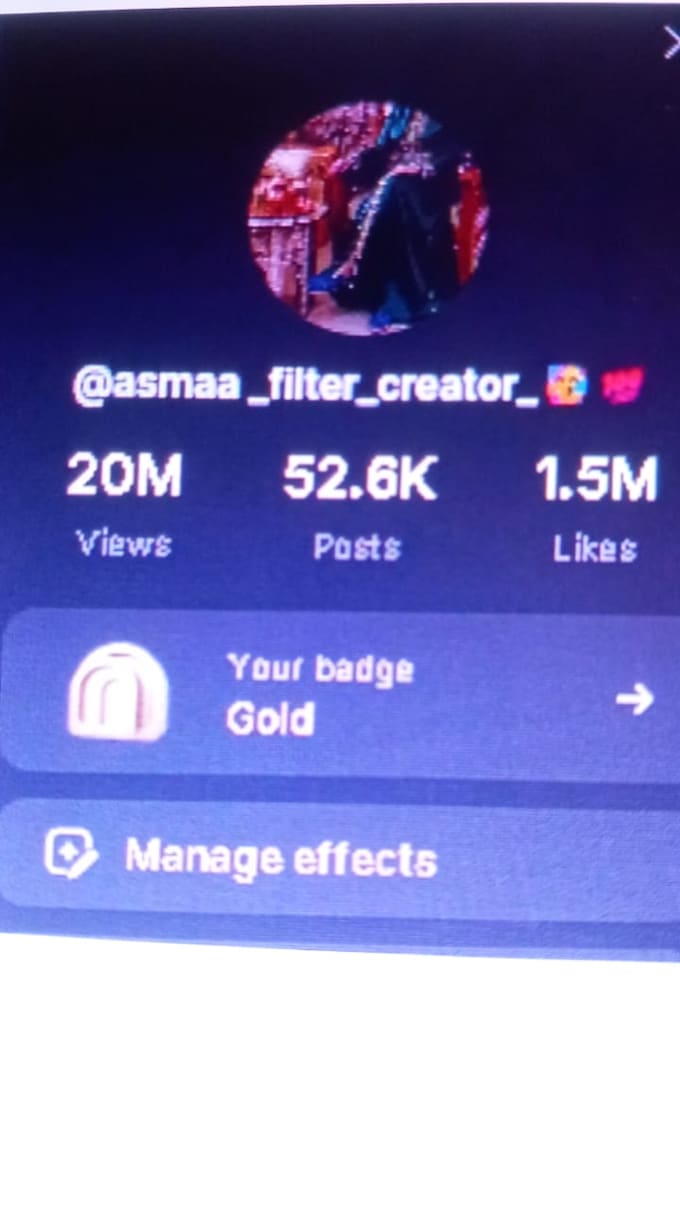design professional tiktok ar filters and effect