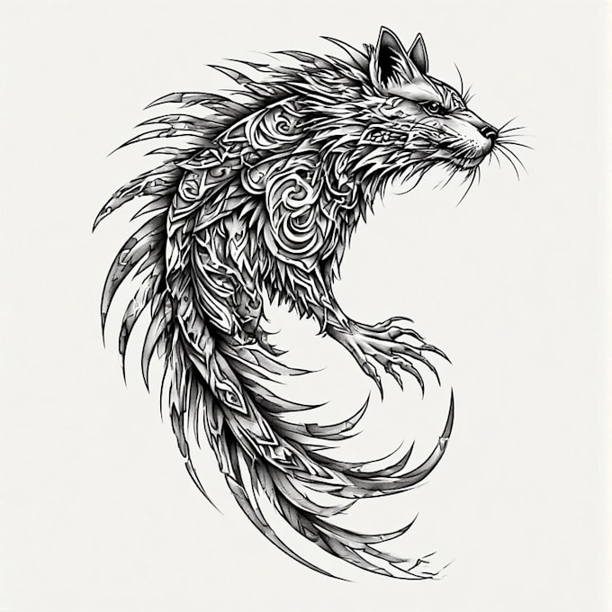 design custom tattoo art for you