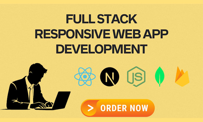 Develop responsive full stack web app with react nextjs node by Mdatto ...