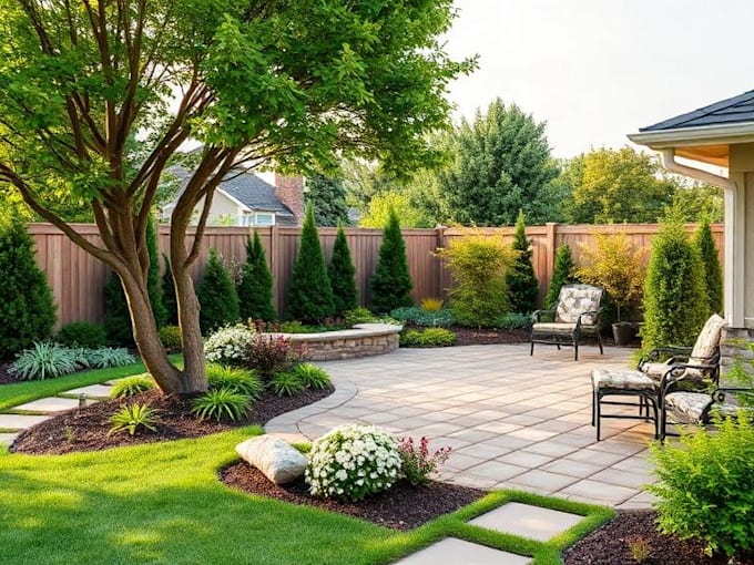 do backyard landscape design, patio, front yard design