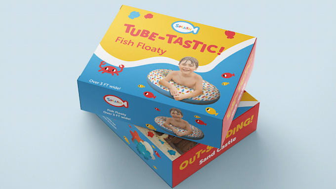 create cosmetic packaging design, subscription box, and mailer box design