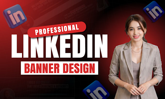 create a professional linkedin banner design