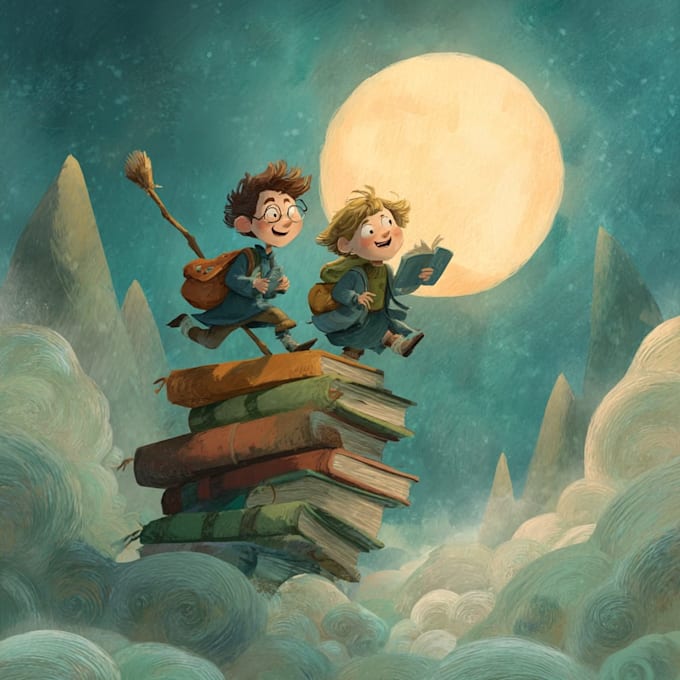 draw children book illustration