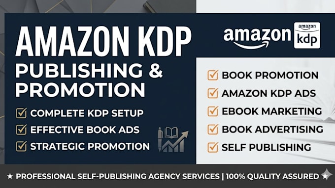 do amazon kdp book publishing and book promotion