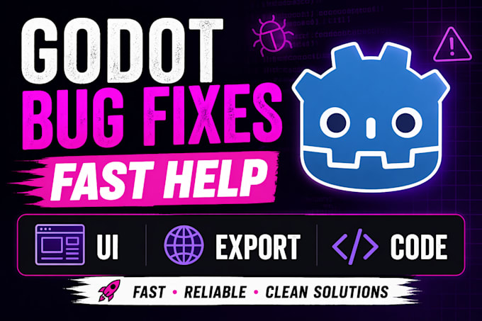 debug and fix issues in your godot game project