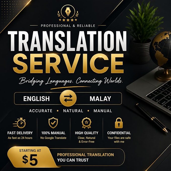 provide profesional translation services in multiple languages