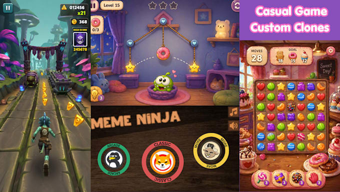 make casual and hyper casual games