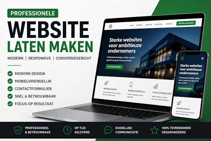 een professionele website maken voor jouw bedrijf