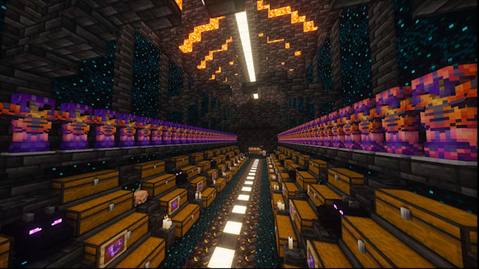 build stash and farms in minecraft donut smp