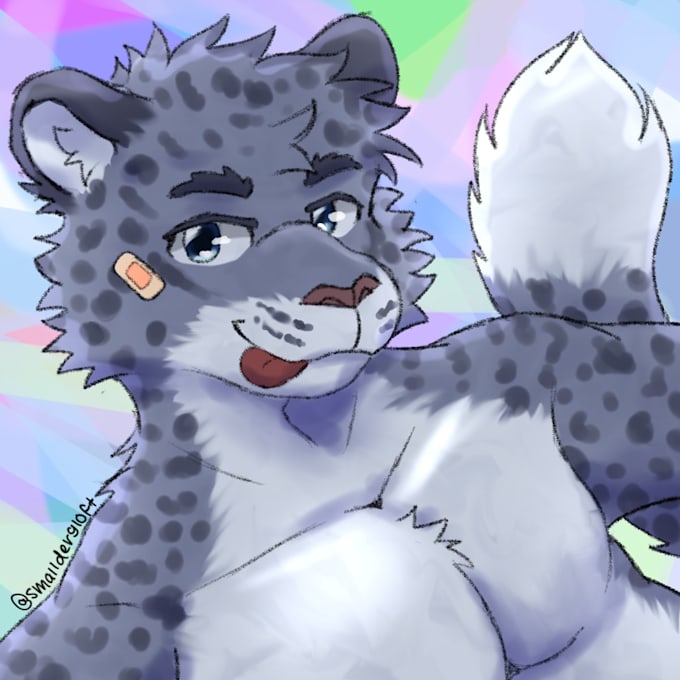 draw you a furry profile icon