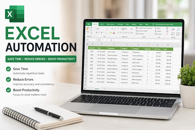 automate your excel file