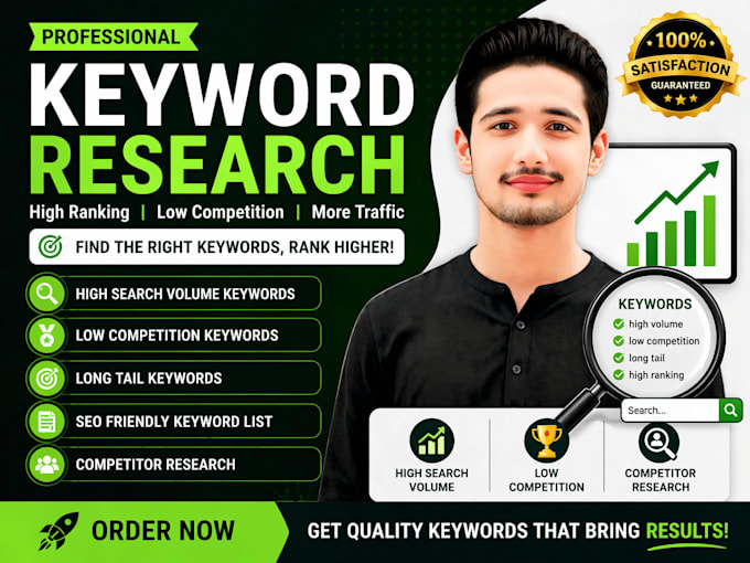 do SEO keywords research and on page optimization
