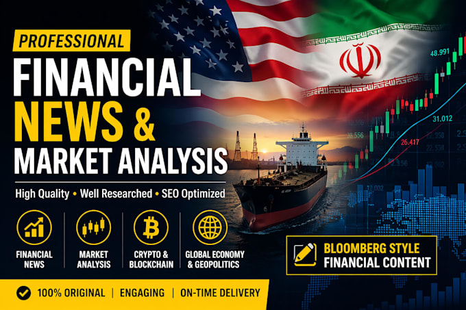 create bloomberg style financial news and analysis content