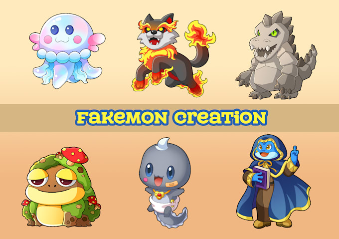 design an original fakemon character for you