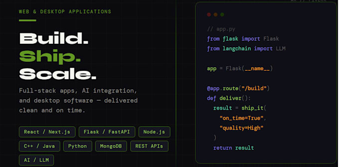 do python, cpp, c, c sharp, game development, simple and complex tasks, projects