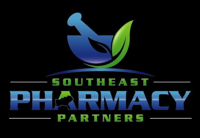 create modern pharmacy and medical logo