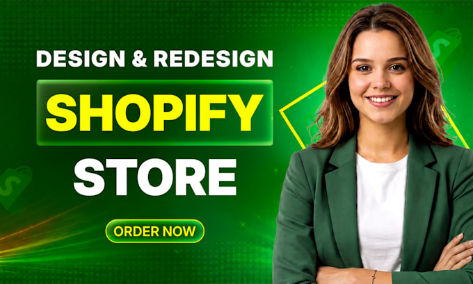 design shopify store, shopify website, shopify dropshipping store