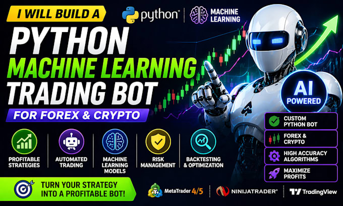 build a python machine learning trading bot for metatrader