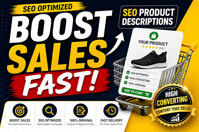 write high converting SEO product descriptions