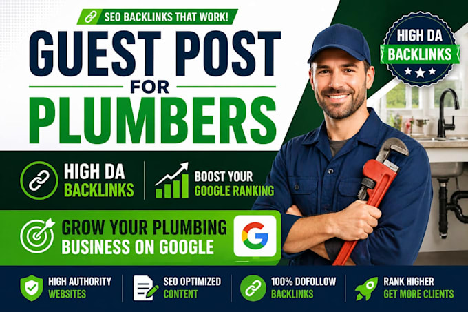 do guest post for plumbers to grow your business on google