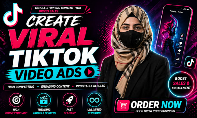 create high converting tiktok video ads and ugc tiktok ads for e commerce