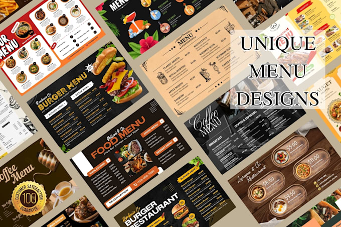 Food Menu File Design professional restaurant menu digital menu food menu by Fs ...