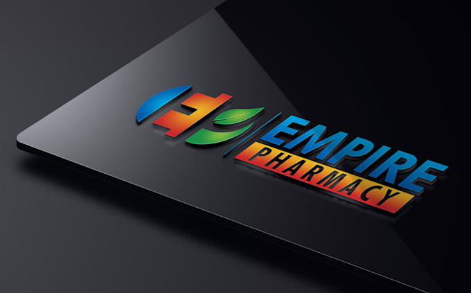 create modern pharmacy and medical logo design
