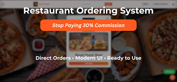 build a restaurant online ordering website