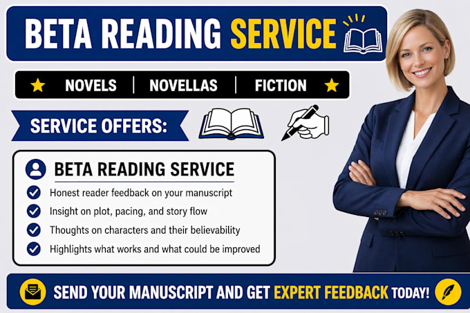 beta read your manuscript