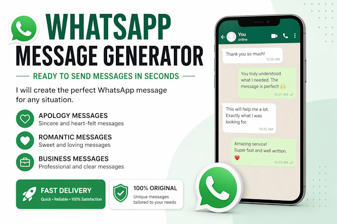 write perfect whatsapp messages for any situation
