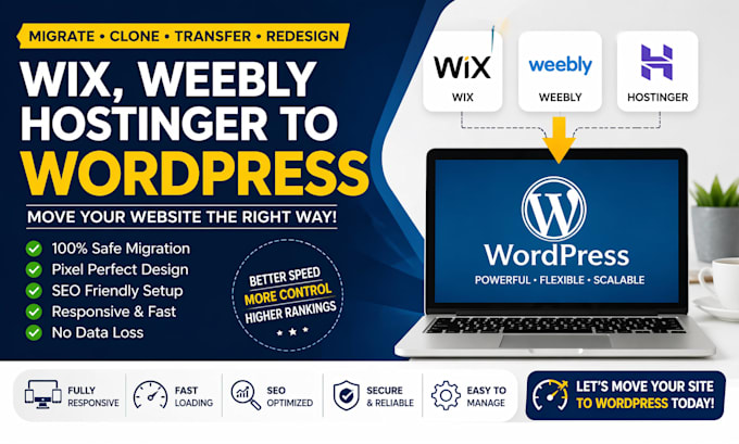 migrate clone website transfer hostiger wix weebly to wordpress weebly redesign