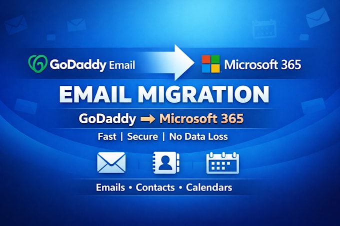 migrate your emails from godaddy to microsoft 365 with zero file loss dns setup
